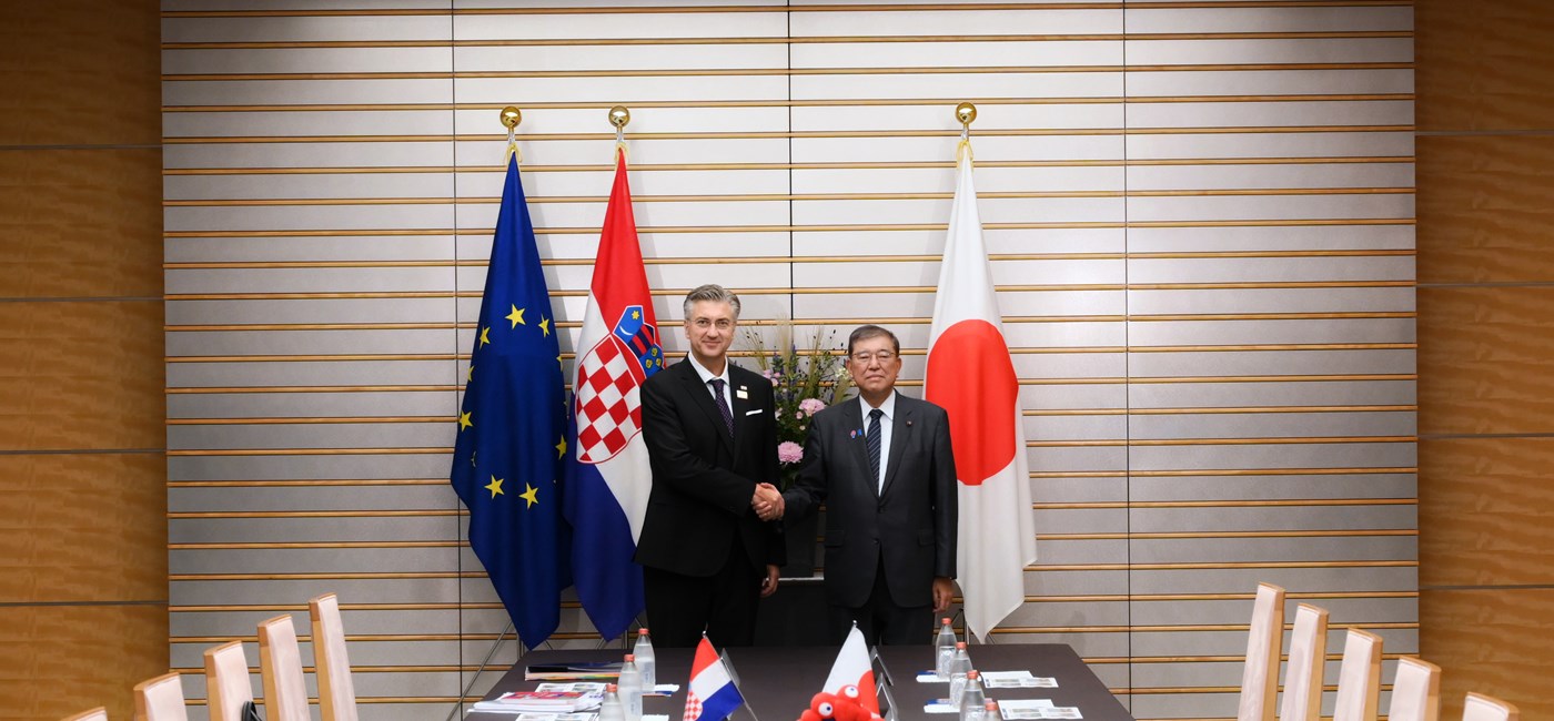 Plenković: Great interest in strengthening economic cooperation between Croatia and Japan